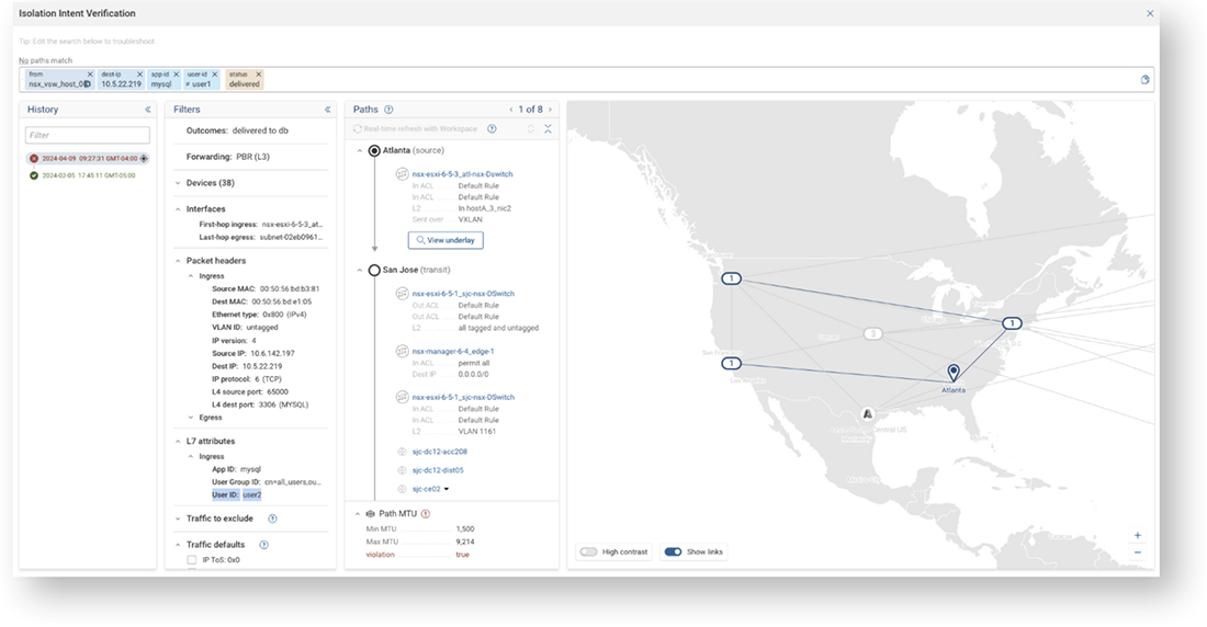 network map