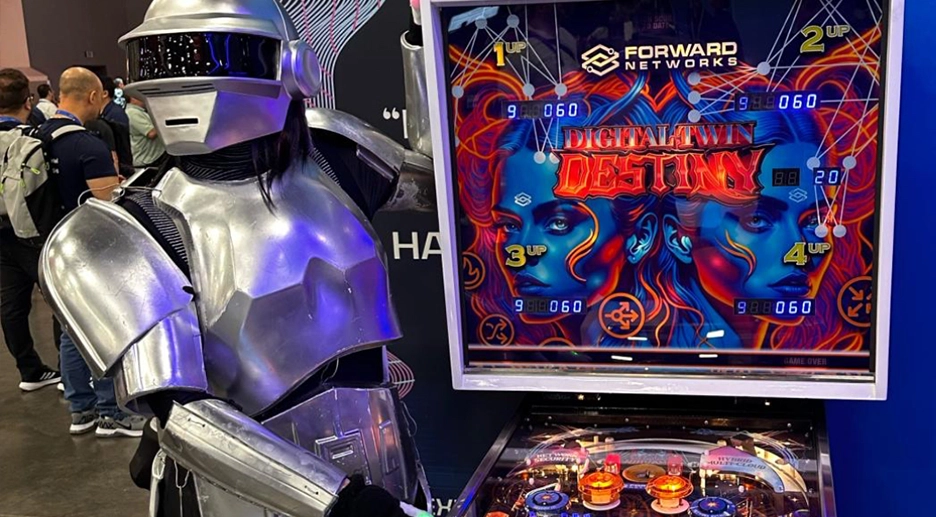 Cisco Live US 2024 Robot Pinball Machine Future of Networking Booth