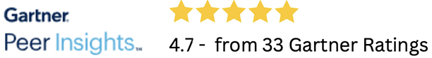Gartner 4.7 star rating for Forward Networks Digital Twin